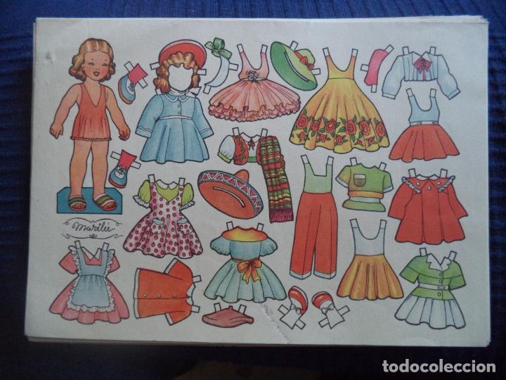 Coleccionismo recortables: MARILU OBSEQUIO DE FLORITA - Foto 1
