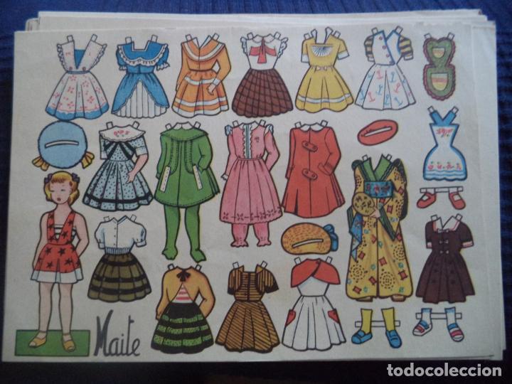 Coleccionismo recortables: MAITE OBSEQUIO DE FLORITA - Foto 1
