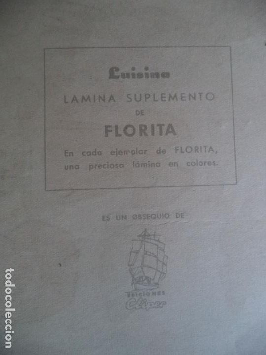 Coleccionismo recortables: LUISINA OBSEQUIO DE FLORITA - Foto 2