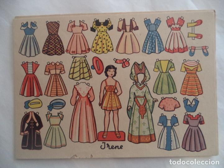 Coleccionismo recortables: IRENE OBSEQUIO DE FLORITA - Foto 1