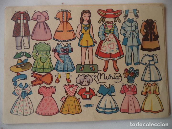 Coleccionismo recortables: NURIA OBSEQUIO DE FLORITA - Foto 1
