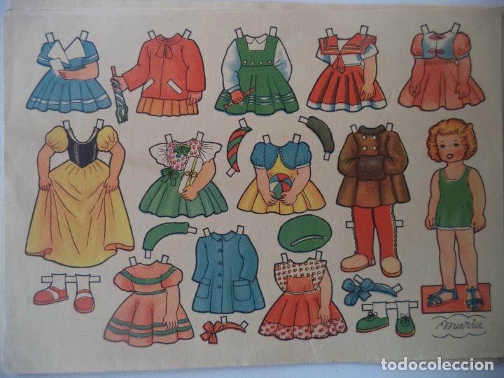 Coleccionismo recortables: MARIA OBSEQUIO DE FLORITA - Foto 1