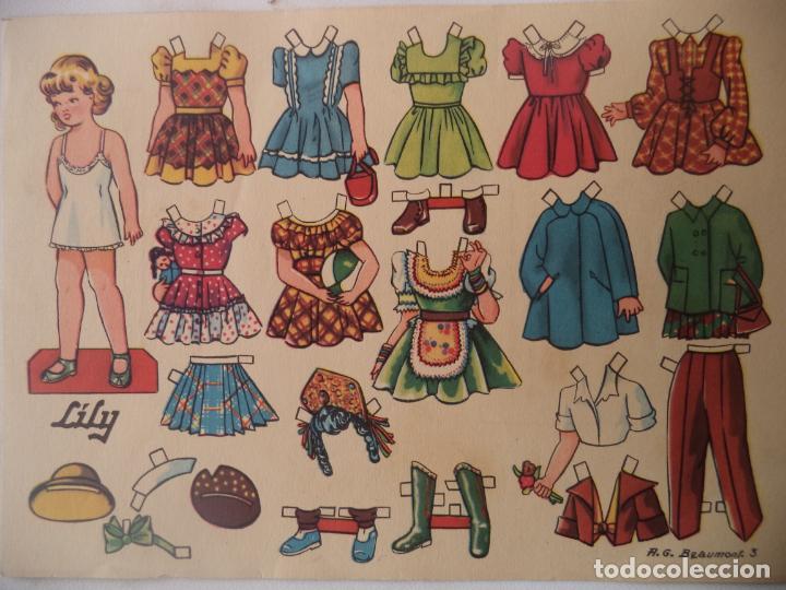 Coleccionismo recortables: LILY OBSEQUIO DE FLORITA - Foto 1
