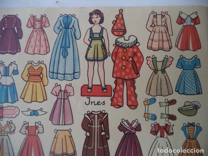 Coleccionismo recortables: INES OBSEQUIO DE FLORITA - Foto 1