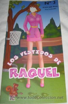 Coleccionismo recortables: RECORTABLE LOS VESTIDOS DE RAQUEL - Foto 1