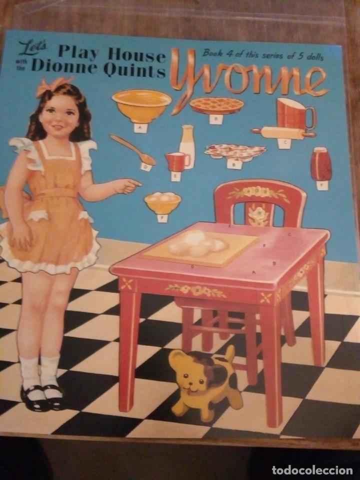 Coleccionismo recortables: recortable mu&ntilde;eca yvonne - Foto 1