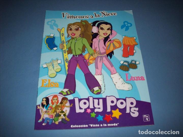 Coleccionismo recortables: recortable loly pops, vamonos a la nieve - Foto 1