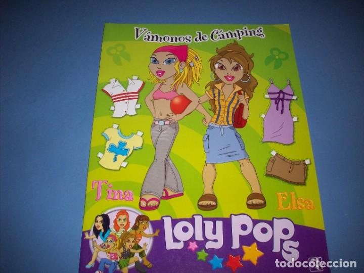 Coleccionismo recortables: recortable loly pops, vamonos de camping - Foto 1