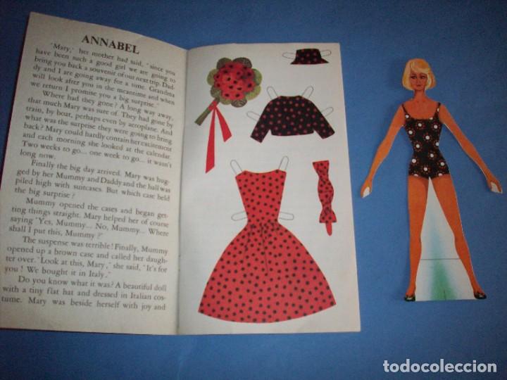 Coleccionismo recortables: recortable annabel doll dressing book - Foto 2