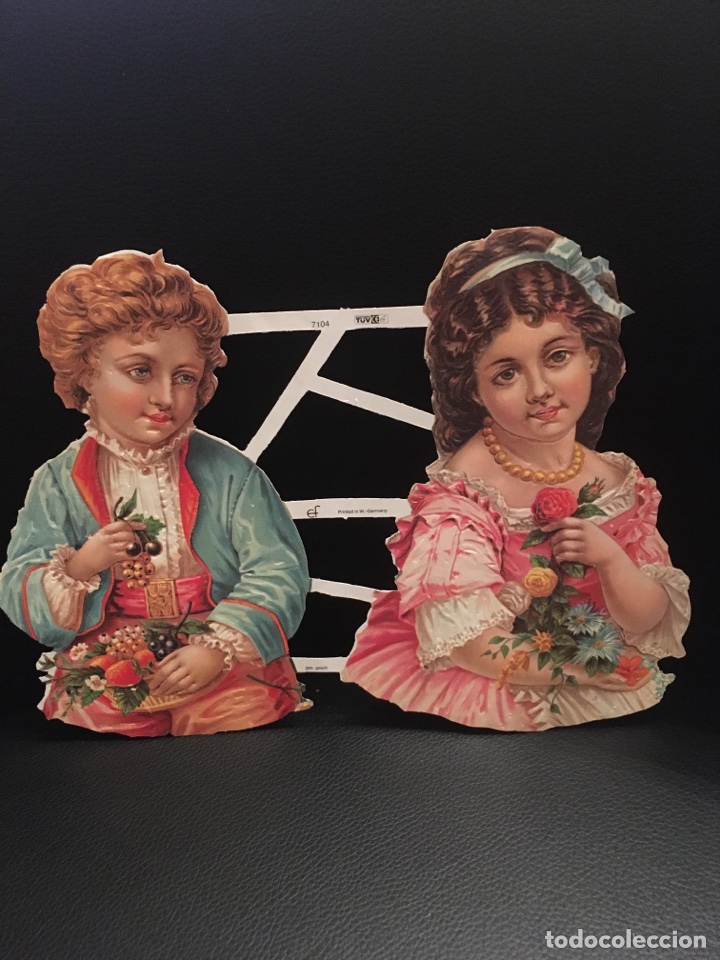 Coleccionismo recortables: FIGURA MU&Ntilde;ECAS TROQUELADO - Foto 1