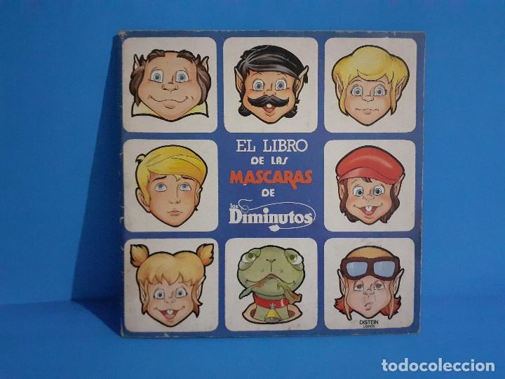 Coleccionismo recortables: Libro de las mascaras de los diminutos. - Foto 1