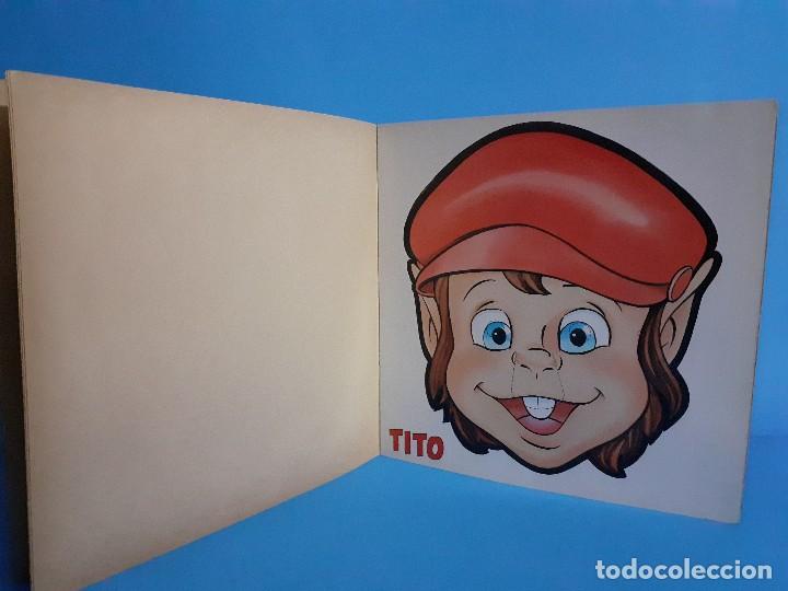 Coleccionismo recortables: Libro de las mascaras de los diminutos. - Foto 4