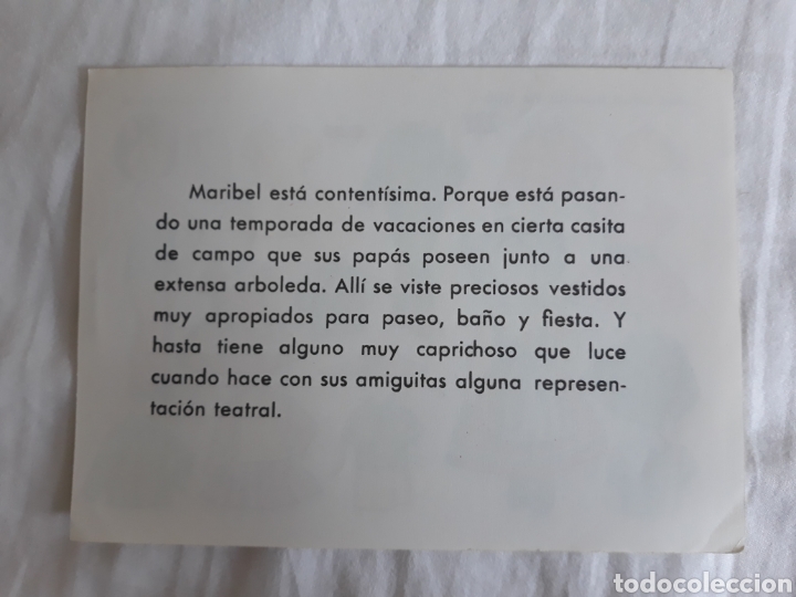 Coleccionismo recortables: Recortables mu&ntilde;ecas EVA 806 - Foto 2