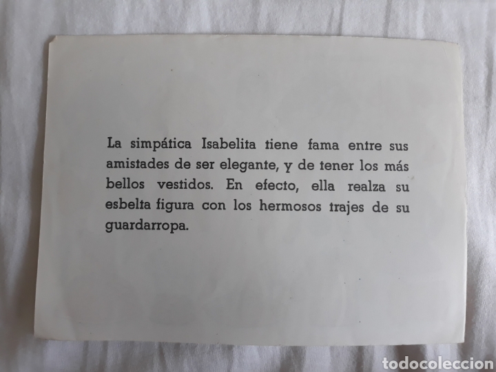 Coleccionismo recortables: Recortables mu&ntilde;ecas EVA 816 - Foto 2