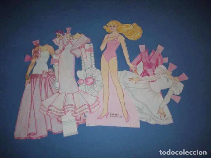 Coleccionismo recortables: recortable barbie 1988 - Foto 1
