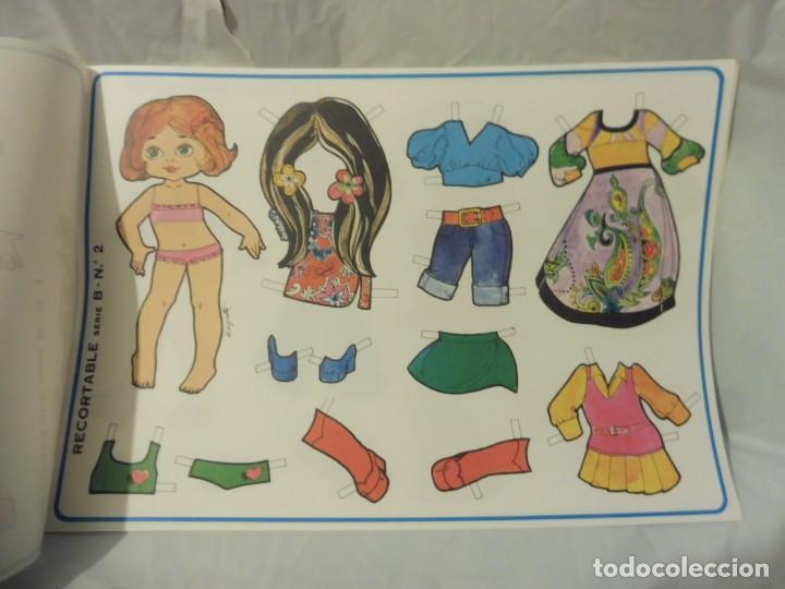 Coleccionismo Recortables: Cuaderno 10 recortables diferentes niñas serie B del 1 al 10 gráficas logroño (Bilbao, 1974) - Foto 2 - 221308837