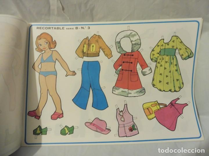 Coleccionismo Recortables: Cuaderno 10 recortables diferentes niñas serie B del 1 al 10 gráficas logroño (Bilbao, 1974) - Foto 3 - 221308837