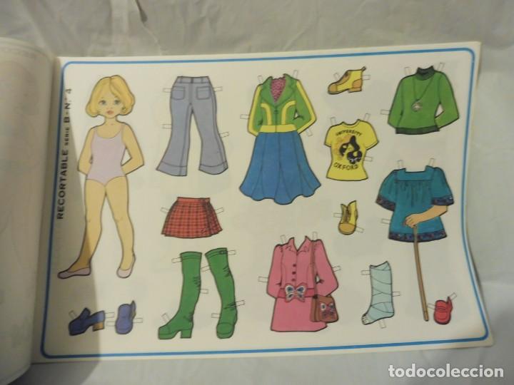 Coleccionismo Recortables: Cuaderno 10 recortables diferentes niñas serie B del 1 al 10 gráficas logroño (Bilbao, 1974) - Foto 4 - 221308837
