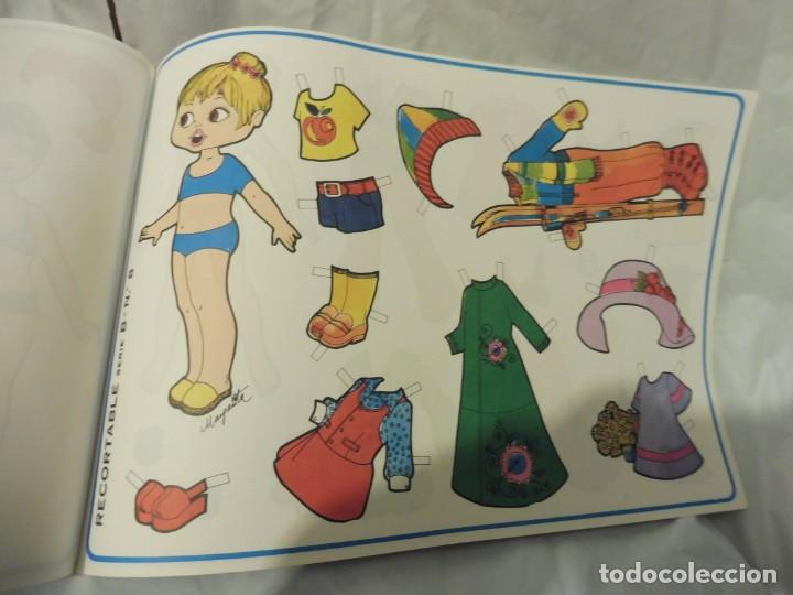 Coleccionismo Recortables: Cuaderno 10 recortables diferentes niñas serie B del 1 al 10 gráficas logroño (Bilbao, 1974) - Foto 8 - 221308837