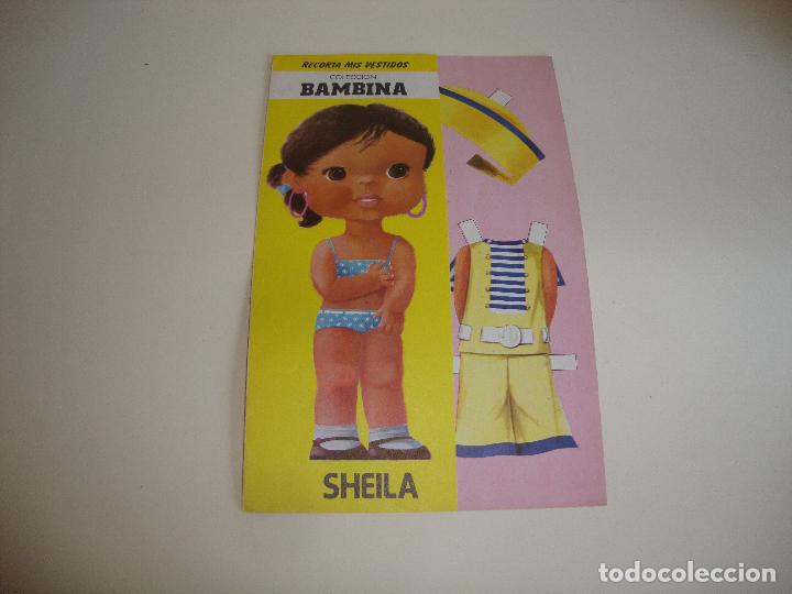 Coleccionismo recortables: RECORTABLE MU&Ntilde;ECA COLECCION BAMBINV SHEILA - Foto 1