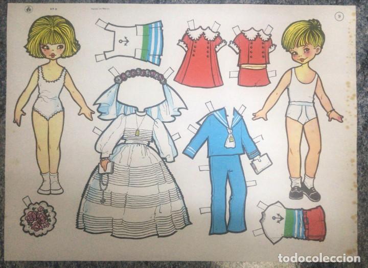 st 533 lamina recortable trajes tipicos mexico - Buy Antique paper dolls on  todocoleccion