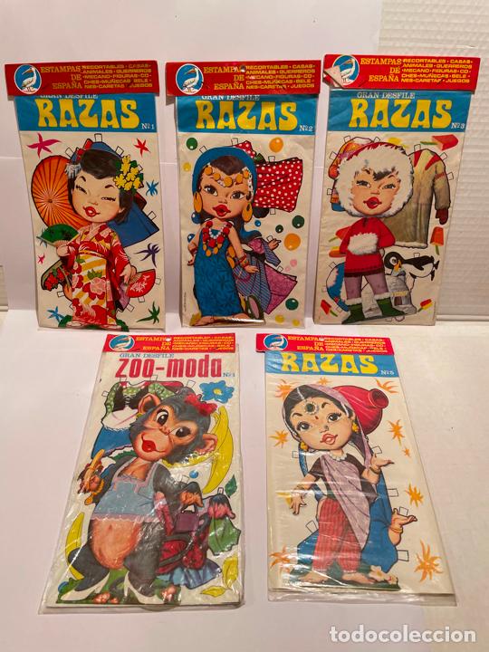 Coleccionismo recortables: RECORTABLE ESTAMPAS DE ESPA&Ntilde;A SERIE RAZAS - Foto 1
