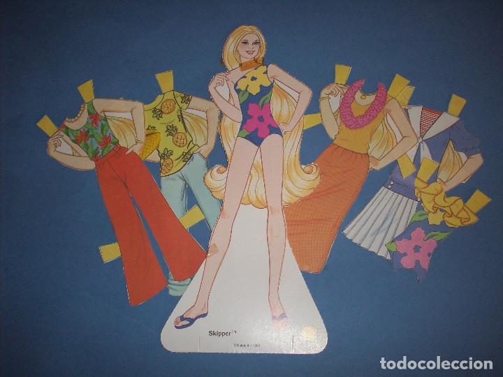 Coleccionismo recortables: recortable skipper barbie 1986 - Foto 1