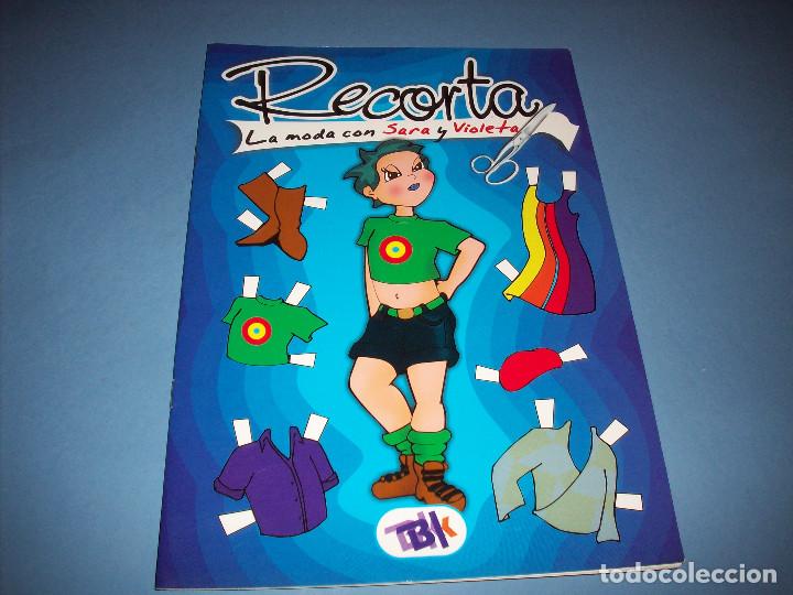 Coleccionismo recortables: recorta la moda con sara y violeta - Foto 1