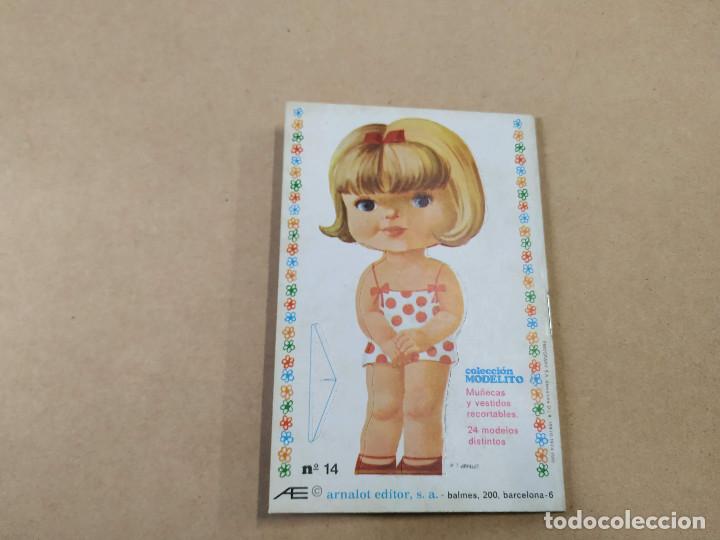 Coleccionismo recortables: COLECCI&Oacute;N MODELITOS N&ordm; 13 Y 14 - Foto 3