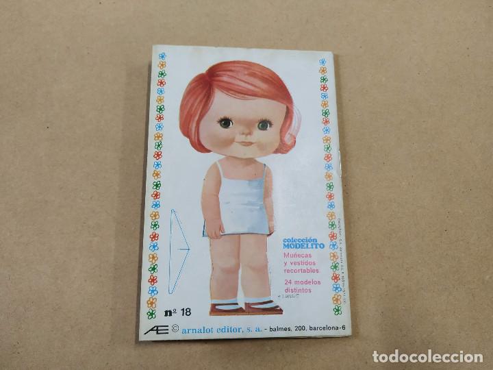 Coleccionismo recortables: COLECCI&Oacute;N MODELITOS N&ordm; 17 Y 18 - Foto 3