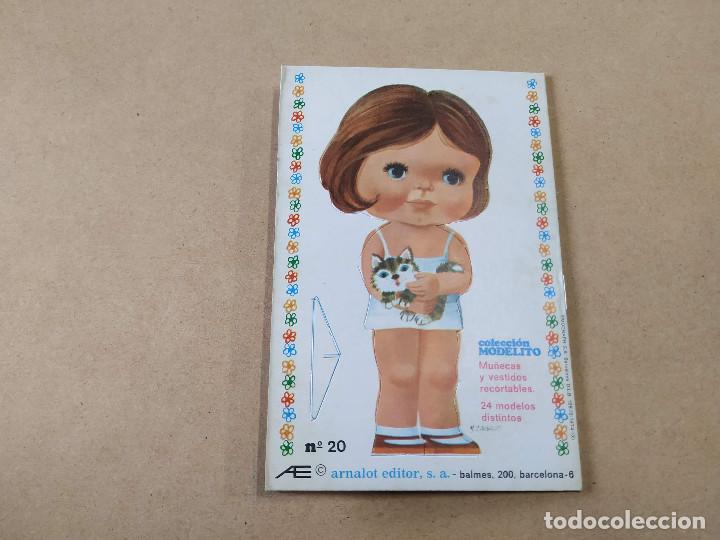 Coleccionismo recortables: COLECCI&Oacute;N MODELITOS N&ordm; 19 Y 20 - Foto 3