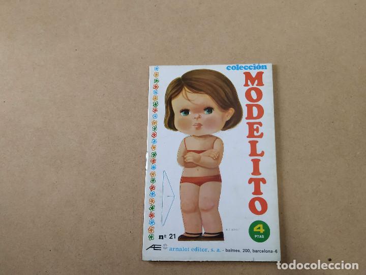 Coleccionismo recortables: COLECCI&Oacute;N MODELITOS N&ordm; 21 Y 22 - Foto 1