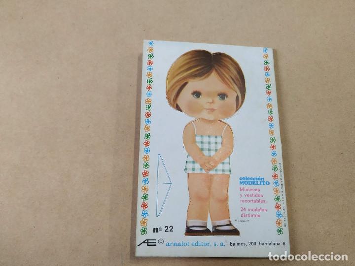 Coleccionismo recortables: COLECCI&Oacute;N MODELITOS N&ordm; 21 Y 22 - Foto 3
