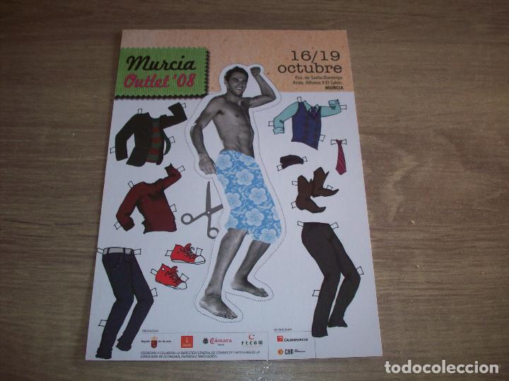 Coleccionismo recortables: recortable murcia outlet 2008 - Foto 1