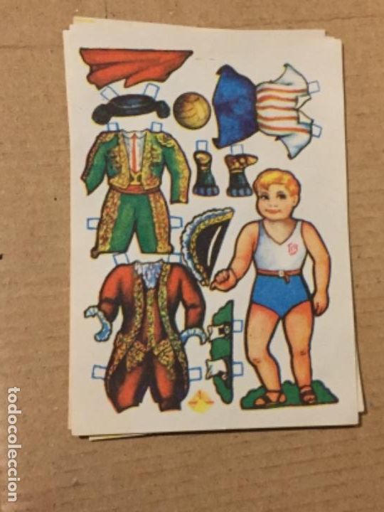 Coleccionismo recortables: Recortable mu&ntilde;eca - Foto 1