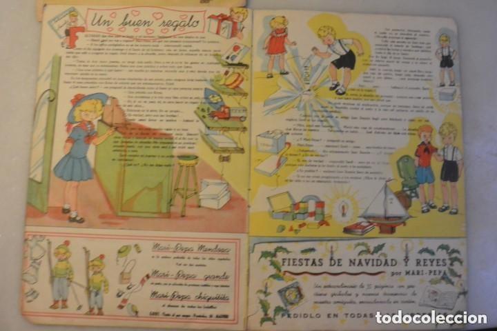 Coleccionismo Recortables: CUENTO RECORTABLE LAS VACACIONES DE MARI PEPA. MARIA CLARET. Nº 10. 1943 - Foto 2 - 302028488