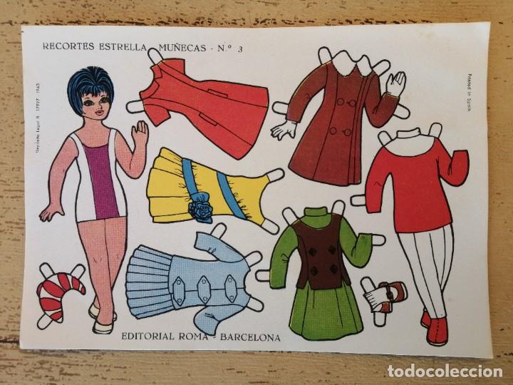 Coleccionismo recortables: Recortes Estrella Mu&ntilde;ecas N&deg;3 - Foto 1