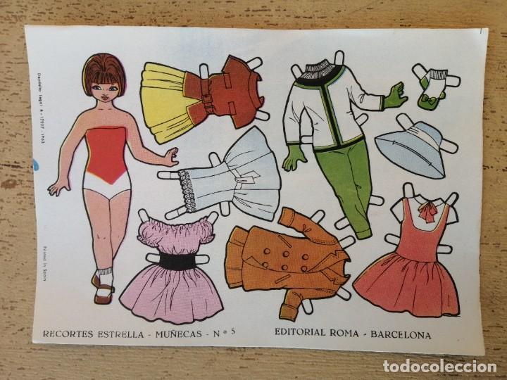 Coleccionismo recortables: Recortes Estrella Mu&ntilde;ecas N&deg;5 - Foto 1
