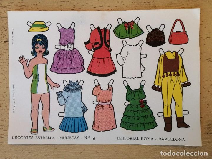 Coleccionismo recortables: Recortes Estrella Mu&ntilde;ecas N&deg;6 - Foto 1