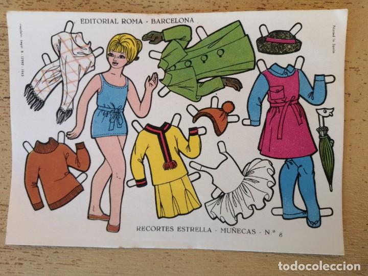 Coleccionismo recortables: Recortes Estrella Mu&ntilde;ecas N&deg;8 - Foto 1