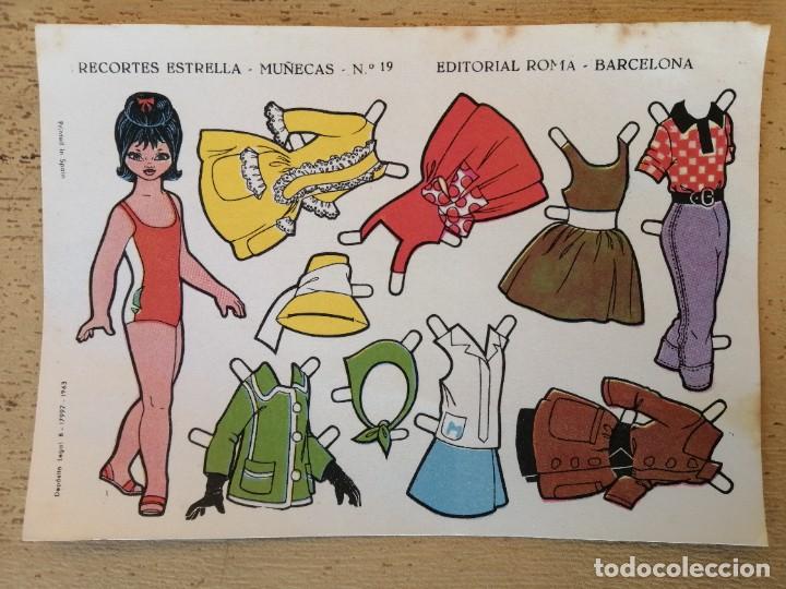 Coleccionismo recortables: Recortes Estrella Mu&ntilde;ecas N&deg;19 - Foto 1