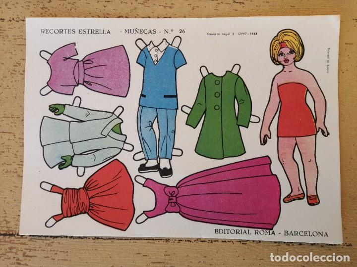 Coleccionismo recortables: Recortes Estrella Mu&ntilde;ecas N&deg;26 - Foto 1