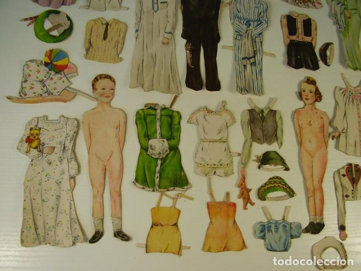 Coleccionismo recortables: Recortable mu&ntilde;ecas. A&ntilde;os 40 - Foto 2
