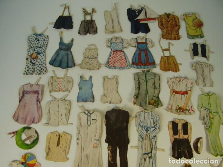 Coleccionismo recortables: Recortable mu&ntilde;ecas. A&ntilde;os 40 - Foto 3