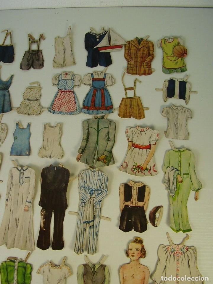 Coleccionismo recortables: Recortable mu&ntilde;ecas. A&ntilde;os 40 - Foto 4