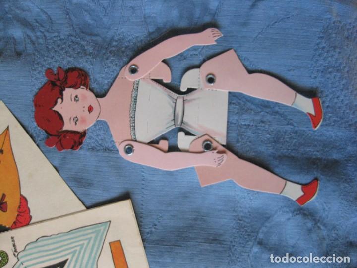 Coleccionismo recortables: MU&Ntilde;ECAS QUE ANDAN, 3 EJEMPLARES, EDICIONES LA TIJERA. - Foto 3