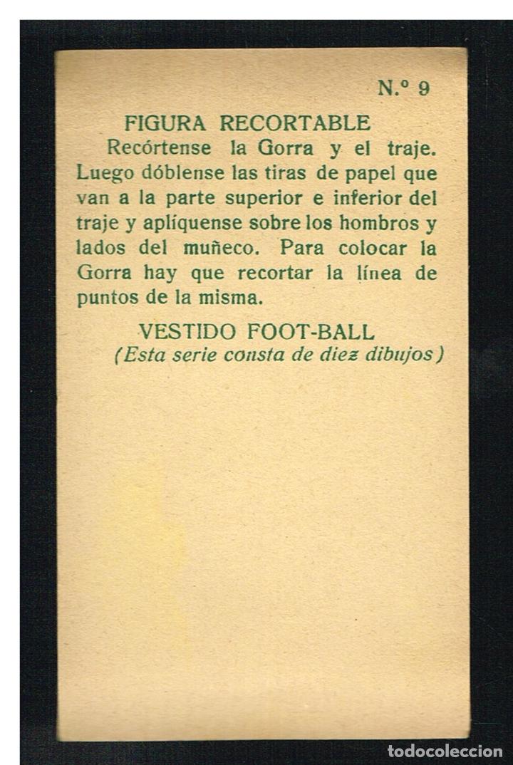 Coleccionismo recortables: FIGURAS RECORTABLES - SERIE A N&ordm; 9 - Foto 2