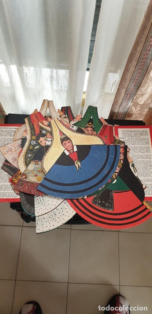 Coleccionismo recortables: Mu&ntilde;ecas recortables trajes regionales - Foto 4