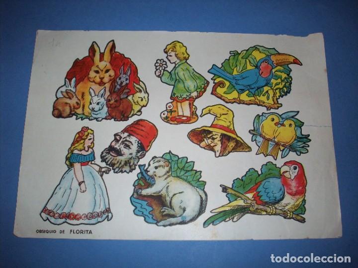 Coleccionismo recortables: obsequio de florita - Foto 1