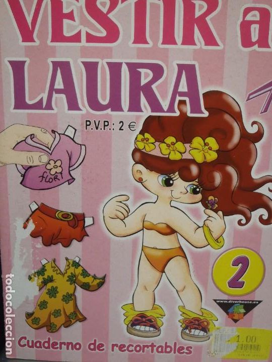 Coleccionismo recortables: VESTIR A LAURA - 2009 - Foto 1